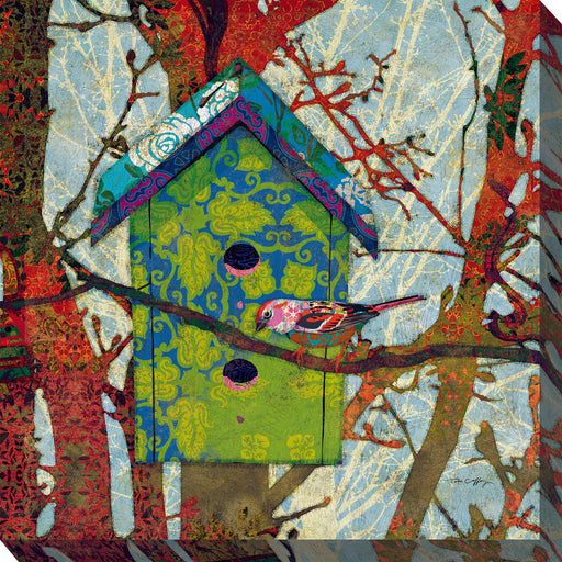 BIRDIE'S HOME by West of the Wind | Waterproof Outdoor Wall Art